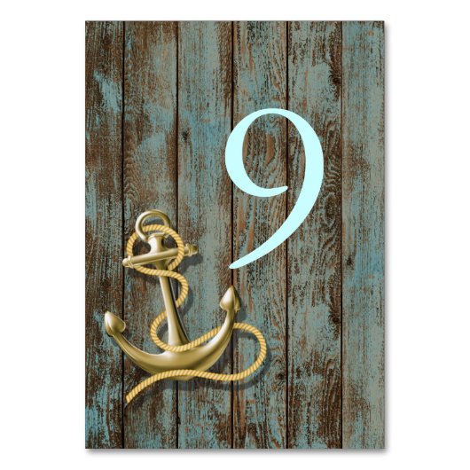 blauw strand strand ankerplaats nautisch huwelijk kaart (Voorkant)