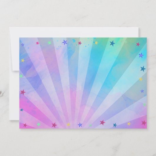 Blauw Strike Up Wat Plezier, Bowling Met Foto Kaart (Achterkant)