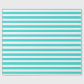  Blauw Striped Cadeaupapier (Vlak)