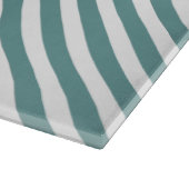 Blauw stripkaart snijplank (Hoek)