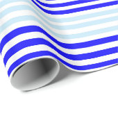 Blauw strippellerpapier cadeaupapier (Rol Hoek)
