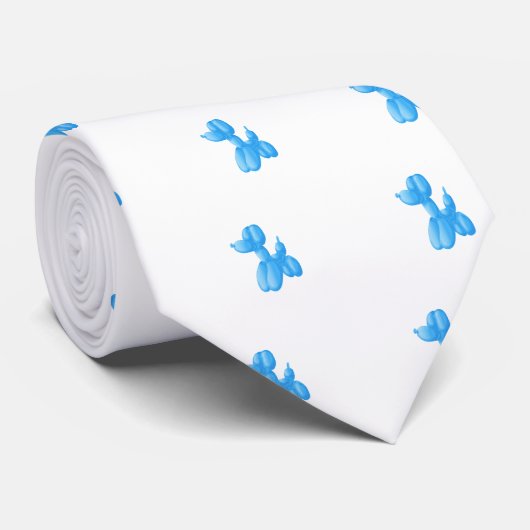 Blauw Stropdas (Opgerold)