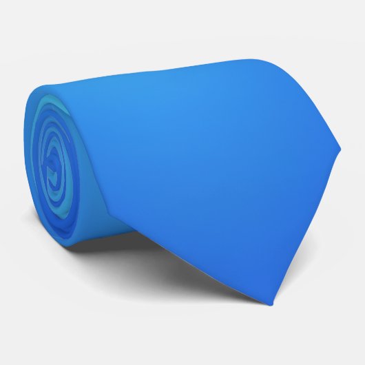 Blauw Stropdas (Opgerold)