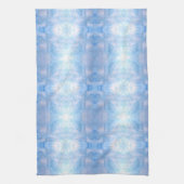 Blauw Stropdas-Dye Waterverf Geometrische KItchen  Theedoek (Verticaal)