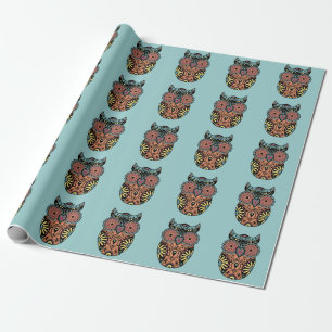 Blauw suikerriet kieuwpapier cadeaupapier