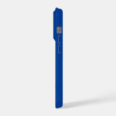 Blauw Surfboard Design iPhone 15 Hoesje Surfthema Pro Case (Linkerkant)