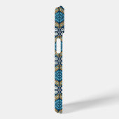 Blauw symmetrisch Boho patroon 18583 b xl Case-Mate iPhone Case (Achterkant / Rechts)