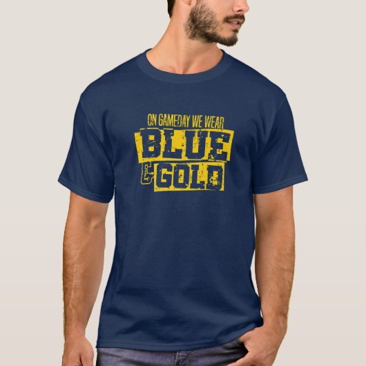 Blauw T-shirt (Voorkant)
