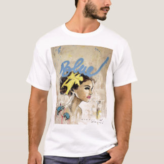 blauw t-shirt