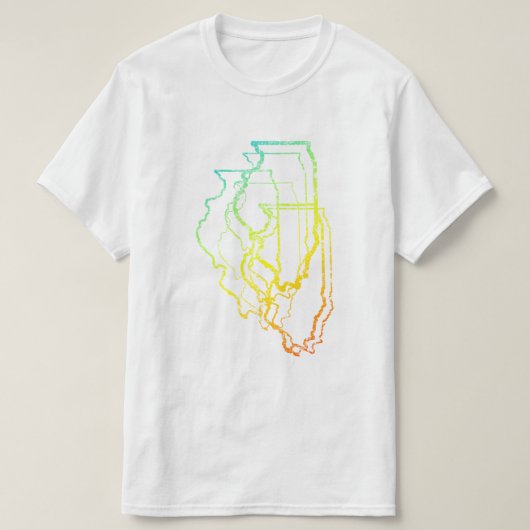 blauw t-shirt (Design voorkant)