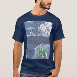 BLAUW T-SHIRT