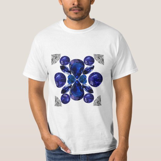 Blauw T-shirt (Voorkant)