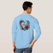blauw T-shirt (Achterkant volledig)