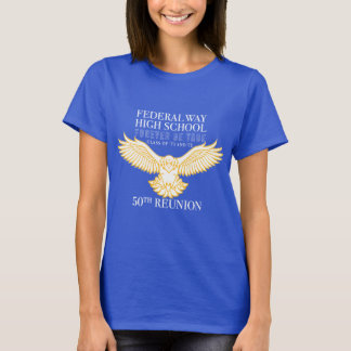 Blauw T-shirt voor dames