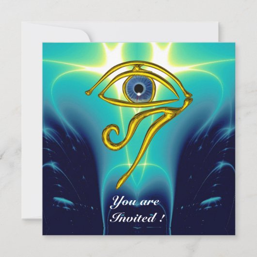 BLAUW TALISMAN, Aqua blue, Blauwgroen Kaart (Voorkant)