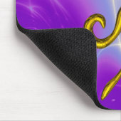 BLAUW TALISMAN/GOLD HORUS EYE MUISMAT (Hoek)