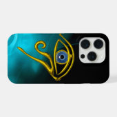 BLAUW TALISMAN iPhone HOESJE (Achterkant horizontaal)