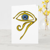 BLAUW TALISMAN KAART (Gele Bloem)