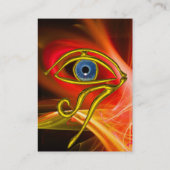 BLAUW TALISMAN ORANJE GEEL RODE WIT LICHTWAVES VISITEKAARTJE (Achterkant)