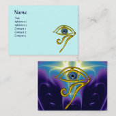 BLAUW TALISMAN, paars violet wit Visitekaartje (Voorkant / Achterkant)