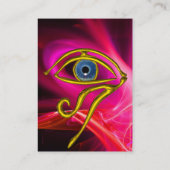 BLAUW TALISMAN, RODE PINK FUCHSIA WIT LICHTWAVES VISITEKAARTJE (Achterkant)