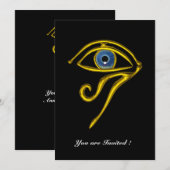 BLAUW TALISMAN, zwart Kaart (Voorkant / Achterkant)