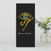 BLAUW TALISMAN, zwart-wit Kaart (Staand voorkant)