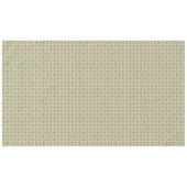 Blauw, tan, geel en bruine cirkels patroon tafelkleed (Voorkant (Horizontaal))