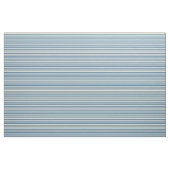 Blauw & Tan Gekleurde Strepen Stof (Fat Quarter)