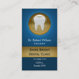 blauw tandheelkundige visitekaartjes met afspraken