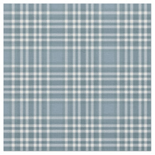 Blauw tartan ruit Schots clanpatroon Stof