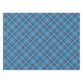 Blauw tartan ruit tafelkleed (Voorkant (Horizontaal))
