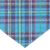 Blauw tartan ruit tafelkleed (Gekanteld)