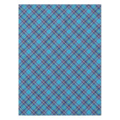 Blauw tartan ruit tafelkleed (Voorkant)