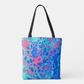 Blauw Tas voor fijne was (Achterkant)