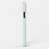 Blauw & Teal | Minimaal Modern Initiaal Monogram Case-Mate iPhone Case (Achterkant/rechts)