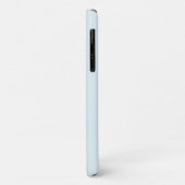 Blauw & Teal | Minimaal Modern Initiaal Monogram Case-Mate iPhone Case (Achterkant/links)