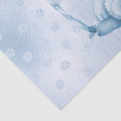 Blauw Teddy Beer Tissue Papier (Detail)