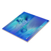 Blauw Tegeltje (Zijkant)