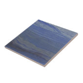 Blauw Tegeltje (Zijkant)