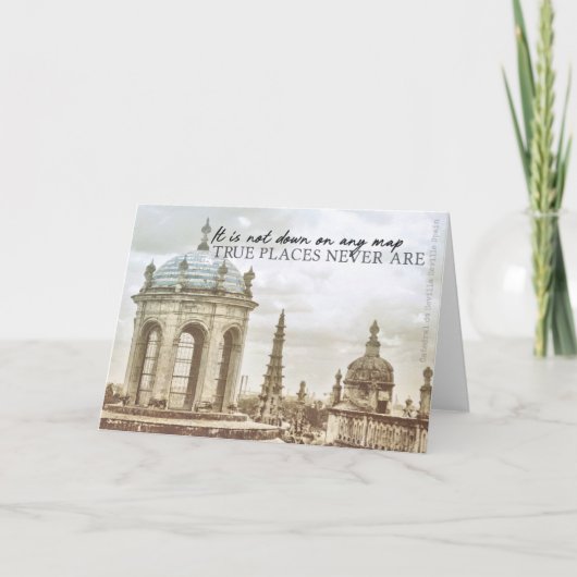 BLAUW TEGEN BLAUW WENSKAART BEDANKKAART (Voorkant)