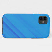 Blauw tekenstrepen, grafisch ontwerp Case-Mate iPhone case (Achterkant (horizontaal))