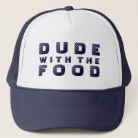 Blauw Tekst Ontwerp Kerel Met Het Eten