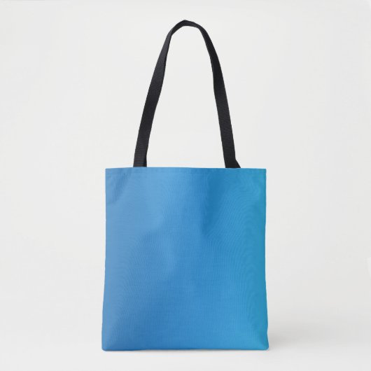 Blauw Tendance, verloop Tote Bag (Voorkant)