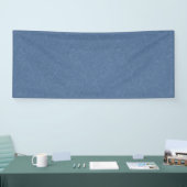 Blauw textuurpatroon met wervelende wolk spandoek (Beurs)