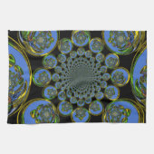  blauw theedoek (Horizontaal)