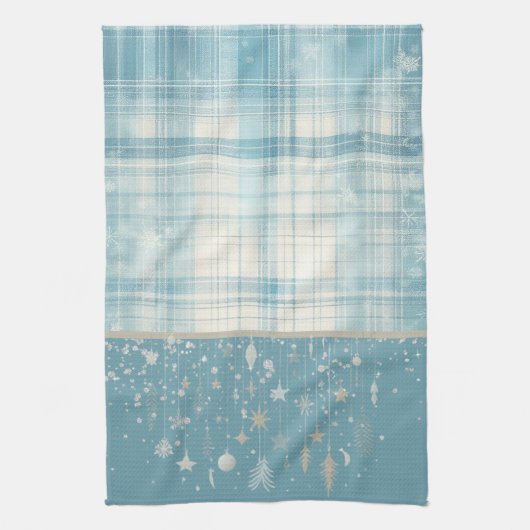 Blauw Theedoek (Verticaal)