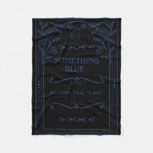 Blauw thema Bach vrijgezellenfeest bijpassende bru Fleece Deken