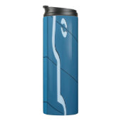 Blauw Thermosbeker (Geroteerd rechts)
