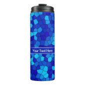 BLAUW THERMOSBEKER (Voorkant)